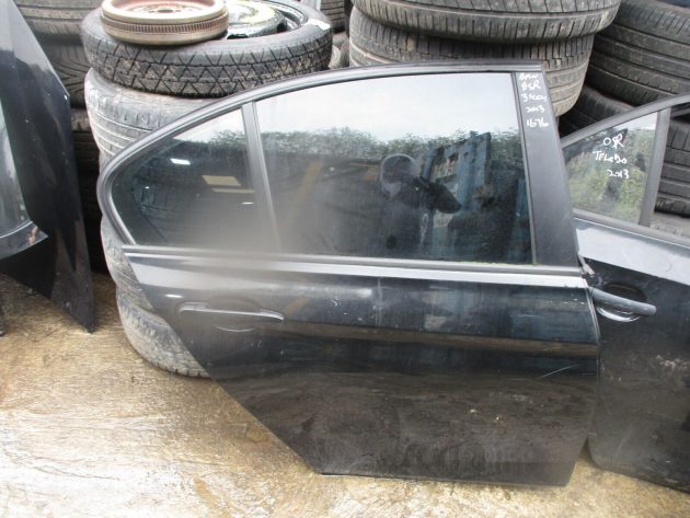 2013 GENUINE BMW 3 SERIES REAR RIGHT DRIVER SIDE BARE SHELL DOOR OSR - Image 2