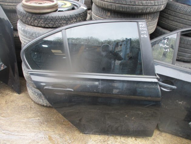 2013 GENUINE BMW 3 SERIES REAR RIGHT DRIVER SIDE BARE SHELL DOOR OSR - Image 3