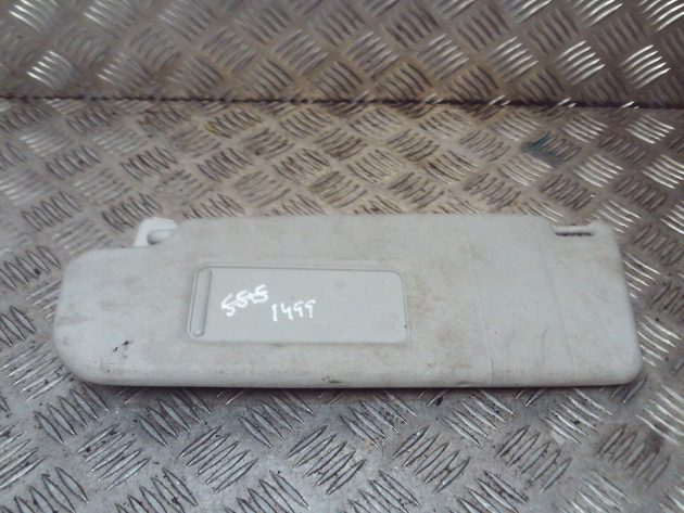 2012 GENUINE VW GOLF MK6 FRONT LEFT PASSENGER SIDE SUNVISOR 1K0857551 - Image 2