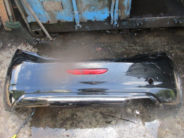 2017 GENUINE PEUGEOT 208 REAR COMPLETE BUMPER - Image 2