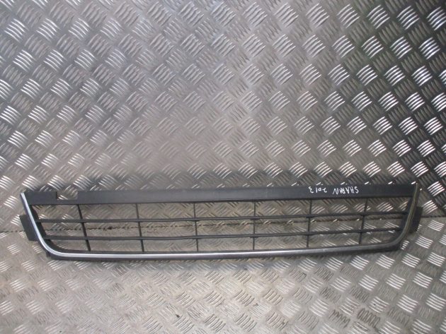 2013 GENUINE VW SHARAN 7N FRONT CENTER LOWER BUMPER GRILL 7N0853677 - Image 3