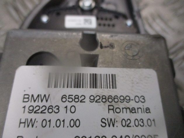 2013 BMW 3 SERIES MULTIFUNCTION SAT NEV CONTROL SWITCH & TRIM 6582928669903 - Image 3