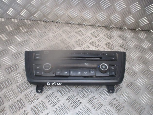 2013 GENUINE BMW 3 SERIES RADIO & HEATER CLIMATE CONTROL SWITCH PANEL - Image 2