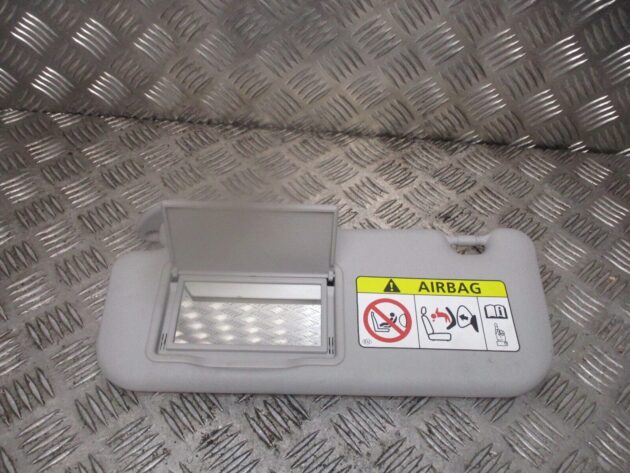 2014 GENUINE TOYOTA AURIS FRONT LEFT PASSENGER SIDE SUN VISOR NSF - Image 3