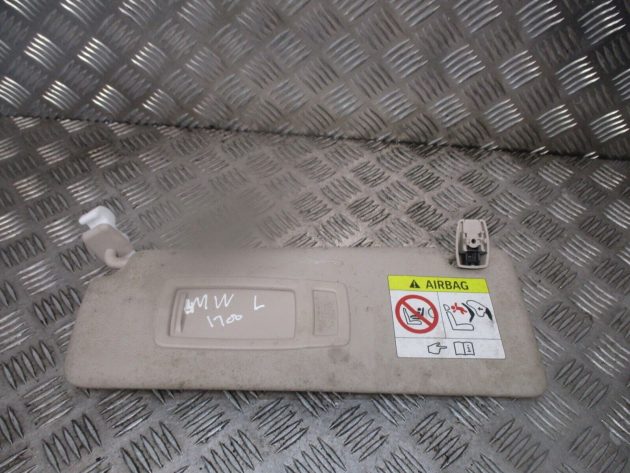 2013 GENUINE BMW 3 SERIES FRONT LEFT PASSENGER SIDE SUN VISOR NSF