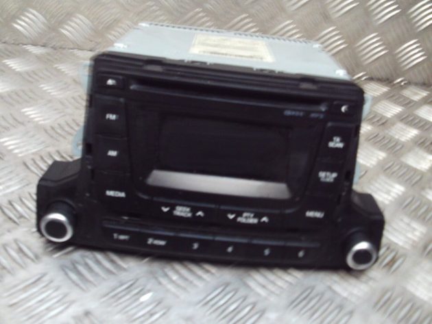 2016 GENUINE HYUNDAI I10 RADIO CD PLAYER HEAD UNIT 96170B900004X - Image 2