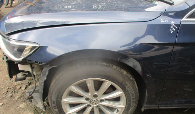 2015 GENUINE VW PASSAT B8 SALOON FRONT LEFT PASSENGER SIDE WING FENDER NSF