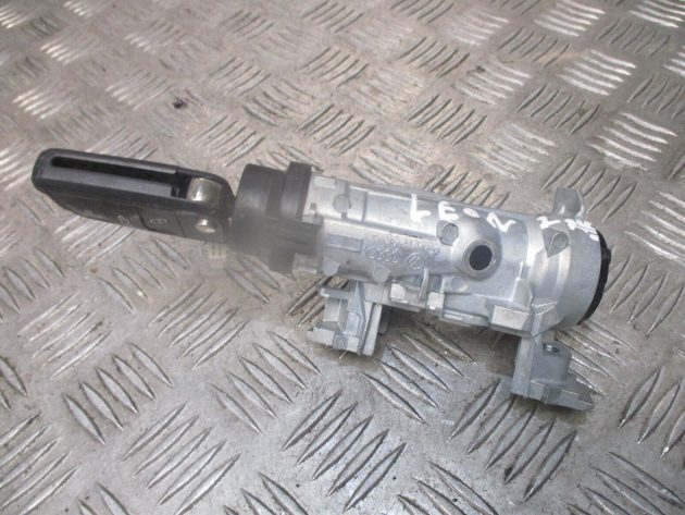 2015 GENUINE SEAT LEON FR IGNITION BARREL & KEY 5Q0905865 1K0905851 - Image 3