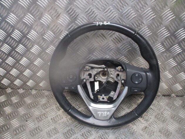 2014 GENUINE TOYOTA AURIS DRIVERS FRONT MULTIFUNCTION STEERING WHEEL - Image 4