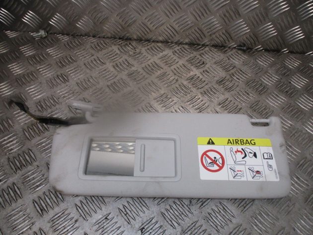 2014 GENUINE VW GOLF MK7 SPORTVAN FRONT LEFT PASSENGER SIDE SUN VISOR 5G0857623B - Image 3