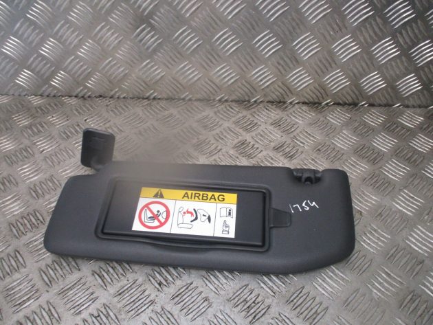 2017 GENUINE PEUGEOT 208 FRONT LEFT PASSENGER SIDE SUN VISOR NSF