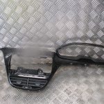 2017 PEUGEOT 208 FRONT DASHBOARD HEATER AC SURROUND TRIM PANEL 9875839677 OEM