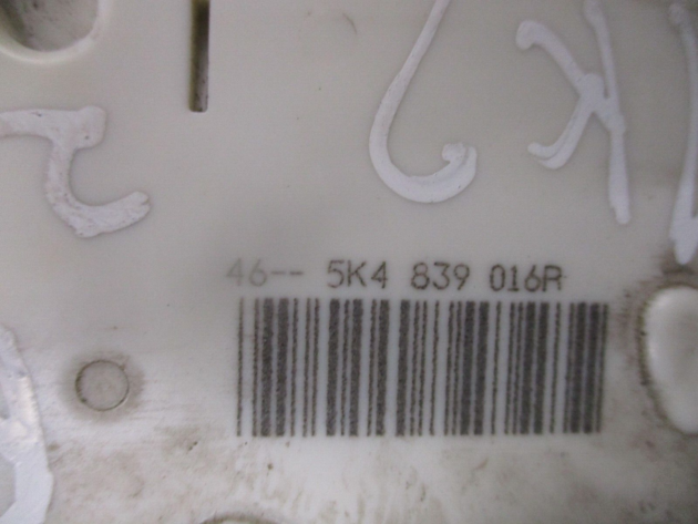 2014 GENUINE VW GOLF MK7 REAR RIGHT DRIVER SIDE DOOR LOCK MECHANISM 5K4839016R - Image 2