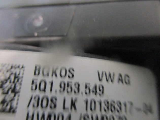 2014 GENUINE VW GOLF MK7 SPORTSVAN STEERING WHEEL SLIP RING SQUIB 5Q1953549 - Image 3