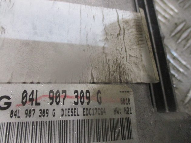 2014 GENUINE VW JEETA ECU ENGINE CONTROL MODULE UNIT 04L907309G - Image 3