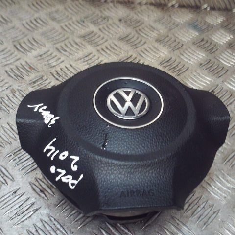 2012 GENUINE VW POLO 6R FRONT RIGHT DRIVER SIDE STEERING WHEEL BAG 6R0880201G