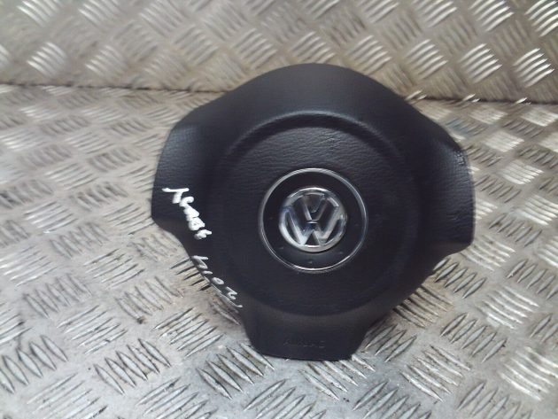 2012 GENUINE VW POLO 6R FRONT RIGHT DRIVER SIDE STEERING WHEEL BAG 6R0880201G - Image 2