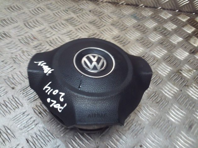 2012 GENUINE VW POLO 6R FRONT RIGHT DRIVER SIDE STEERING WHEEL BAG 6R0880201G - Image 5