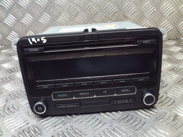 2012 GENUINE VW POLO 6R RADIO CD PLAYER HEAD UNIT 5M0035186L