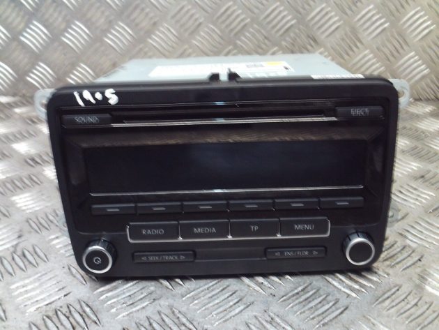 2012 GENUINE VW POLO 6R RADIO CD PLAYER HEAD UNIT 5M0035186L - Image 2