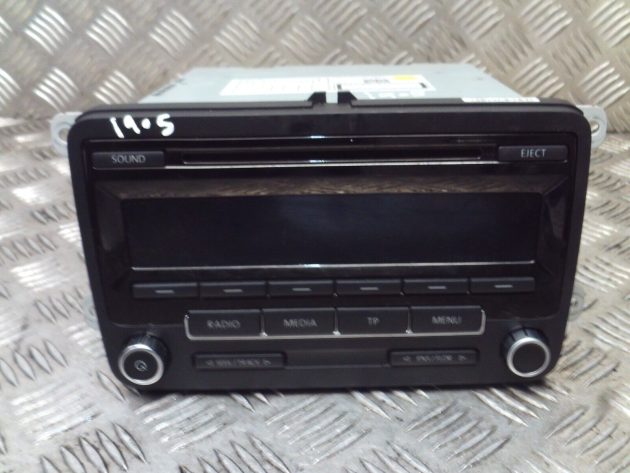 2012 GENUINE VW POLO 6R RADIO CD PLAYER HEAD UNIT 5M0035186L - Image 3