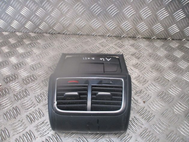 2011 GENUINE AUDI A4 REAR CENTRE CONSOLE HEATER AIRVENTS 8K0864376 - Image 2