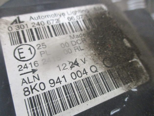2011 AUDI A4 FRONT RIGHT DRIVER SIDE HEADLIGHT CONTROL MODULE UNIT 8K0941004Q - Image 5