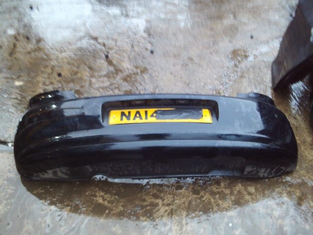 2014 GENUINE VW POLO 6R REAR BUMPER COMPLETE - Image 3