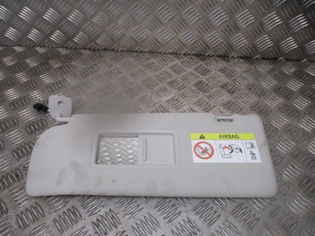 2019 GENUINE SEAT ALHAMBRA 7N FRONT LEFT PASSENGER SIDE SUN VISOR 7N0857551E - Image 3