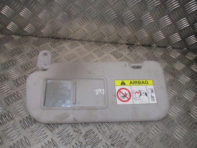 2022 GENUINE HYUNDAI I20 FRONT LEFT PASSENGER SIDE SUN VISOR NSF - Image 3