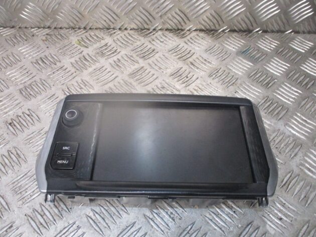2019 GENUINE PEUGEOT 208 GT LINE MULTIFUNCTION DISPLAY SCREEN UNIT