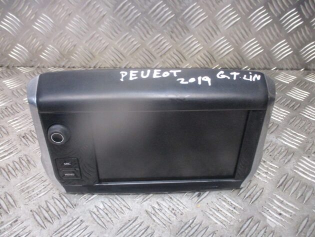 2019 GENUINE PEUGEOT 208 GT LINE MULTIFUNCTION DISPLAY SCREEN UNIT - Image 3