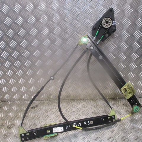 2016 GENUINE AUDI A1 FRONT RIGHT DRIVER SIDE WINDOW REGULATER 8X4837462A