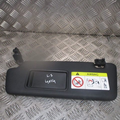 2015 GENUINE AUDI A1 8X FRONT LEFT PASSENGER SIDE SUNVISOR 8K0857551