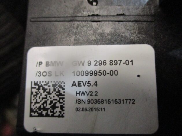 2014 GENUINE BMW 3 SERIES AUTOMATIC GEAR STICK SELECTOR KNOB 9296897-01 - Image 3