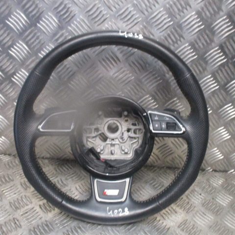 2015 GENUINE AUDI A1 8X DRIVERS FRONT MULTIFUNCTION STEERING WHEEL 8X0419091AC