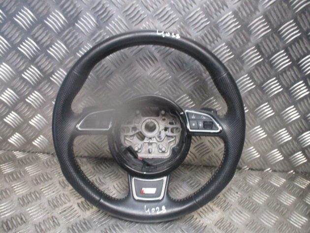 2015 GENUINE AUDI A1 8X DRIVERS FRONT MULTIFUNCTION STEERING WHEEL 8X0419091AC