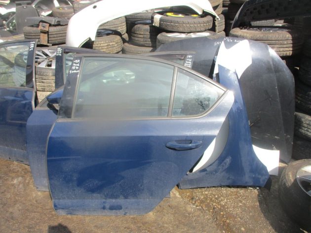 2016 GENUINE SKODA OCTAVIA REAR LEFT PASSENGER SID BARE SHELL DOOR NSR - Image 2