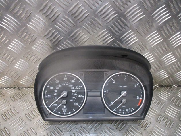 2010 GENUINE BMW 3 SERIES SPEEDOMETER INSTRUMENT CLUSTER CLOCK 9187345-01