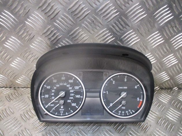 2010 GENUINE BMW 3 SERIES SPEEDOMETER INSTRUMENT CLUSTER CLOCK 9187345-01 - Image 2