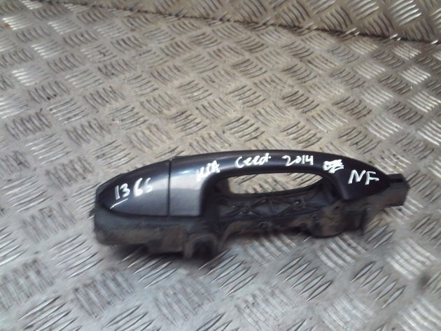 2018 GENUINE HYUNDAI I10 FRONT LEFT PASSENEGER SIDE EXTERIOR DOOR HANDLE NSF - Image 3