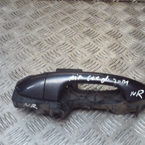 2018 GENUINE HYUNDAI I10 REAR LEFT PASSENEGER SIDE EXTERIOR DOOR HANDLE NSF
