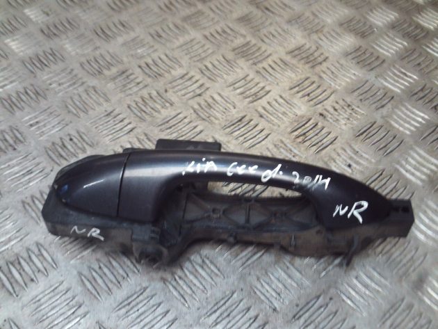 2018 GENUINE HYUNDAI I10 REAR LEFT PASSENEGER SIDE EXTERIOR DOOR HANDLE NSF - Image 3