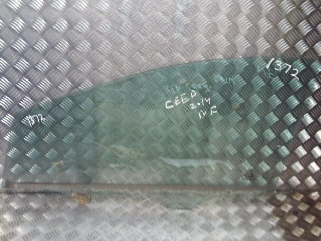 2014 GENUINE KIA CEED FRONT LEFT PASSENGER SIDE DOOR WINDOW GLASS NSF - Image 3