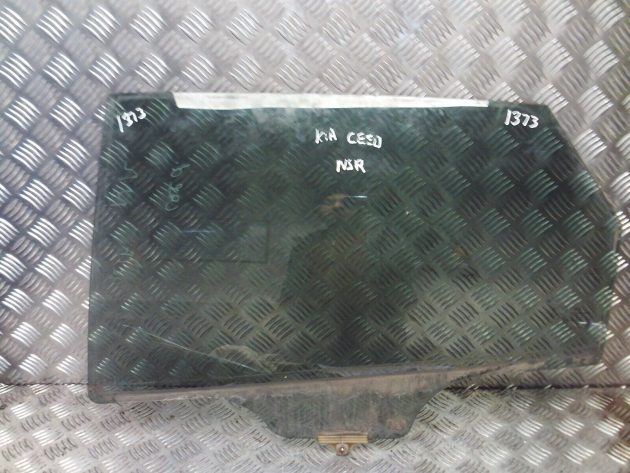 2014 GENUINE KIA CEED REAR LEFT PASSENGER SIDE DOOR WINDOW GLASS NSR