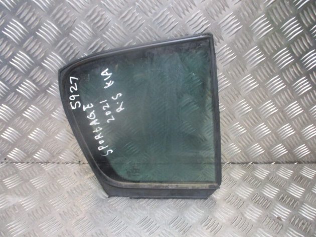 2021 GENUINE KIA SPORTAGE REAR RIGHT DRIVER SIDE QUARTER WINDOW GLASS OSR