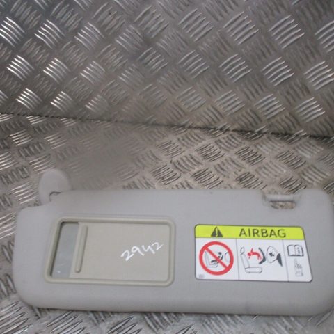 2015 GENUINE TOYOTA AVENSIS FRONT LEFT PASSENGER SIDE SUN VISOR NSF