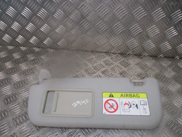 2015 GENUINE TOYOTA AVENSIS FRONT LEFT PASSENGER SIDE SUN VISOR NSF