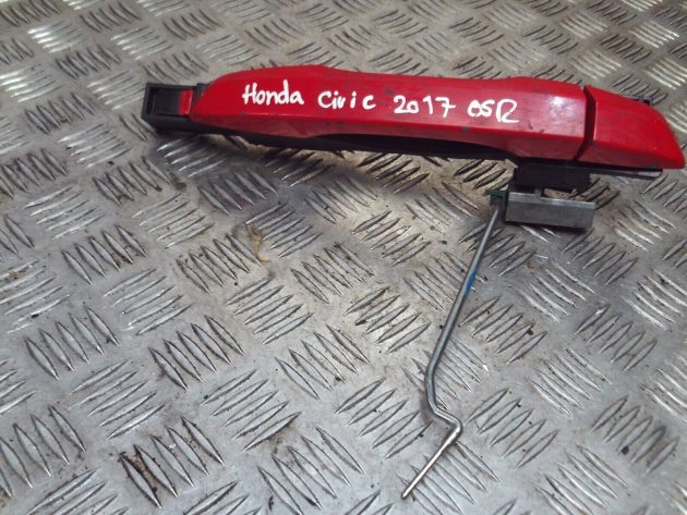 2017 GENUINE HONDA CIVIC REAR RIGHT DRIVER SIDE EXTERIOR DOOR HANDLE OSR