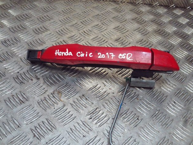 2017 GENUINE HONDA CIVIC REAR RIGHT DRIVER SIDE EXTERIOR DOOR HANDLE OSR - Image 2